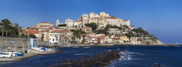 The beautiful Ligurian town of Porto Maurizio, Imperia, Italy — стоковое фото