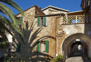 Dolcedo, Imperia yakınlarında güzel bir köy