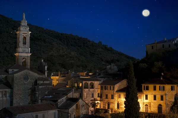 Dolcedo, a beautiful village near Imperia — Stock Photo, Image