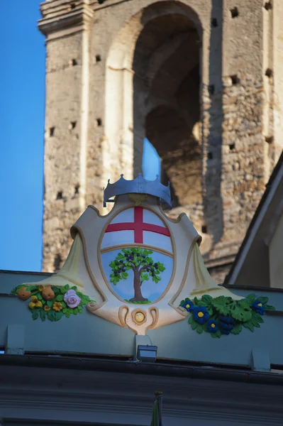 Dolcedo, een mooi dorp in de buurt van Imperia — Stockfoto