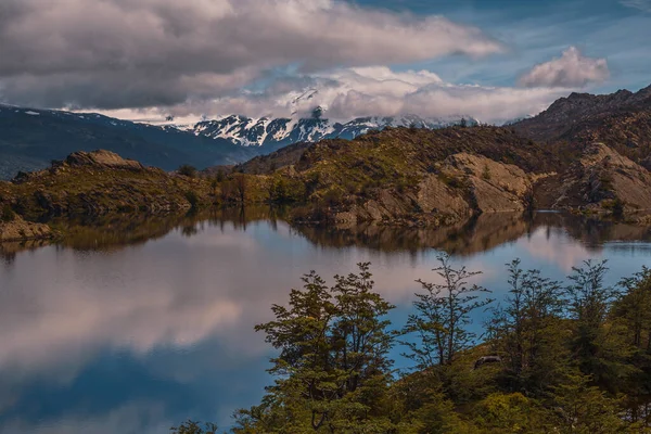 Torres Del Paine Parque Nacional Chile Que Foi Declarado Reserva — Fotografia de Stock