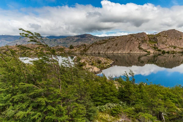 Torres Del Paine Parque Nacional Chileno Declarado Reserva Biosfera Por —  Fotos de Stock