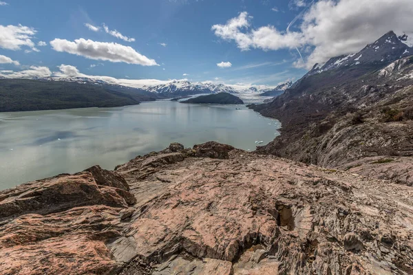 Torres Del Paine Nationalpark Chile Som Förklarades Vara Ett Biosfärområde — Stockfoto