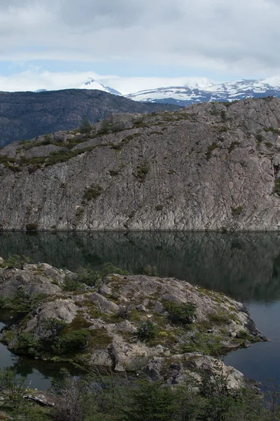 Torres Del Paine Національний Парк Чилі Який Був Оголошений Біосферним — стокове фото