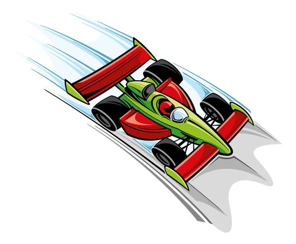 Illustratie van raceauto — Stockvector