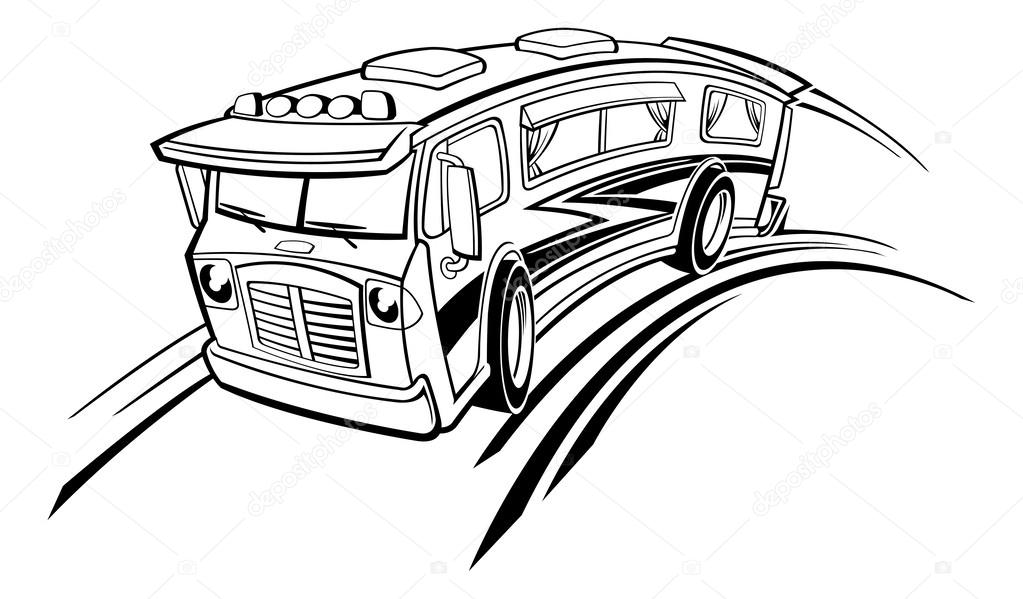 Illustration of Recreational vehicle