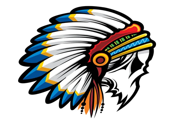 Native american indian — Stockvector