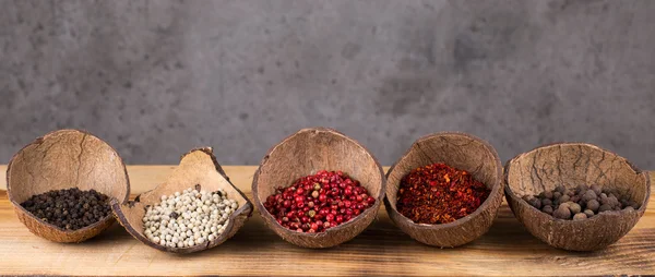 Set of spices — Stock Photo, Image