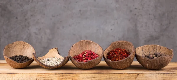 Set of spices — Stock Photo, Image