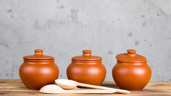 Utensílios de cozinha feitos à mão — Fotografia de Stock