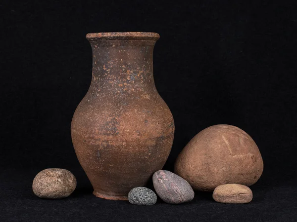 Jarra de cerámica vieja — Foto de Stock