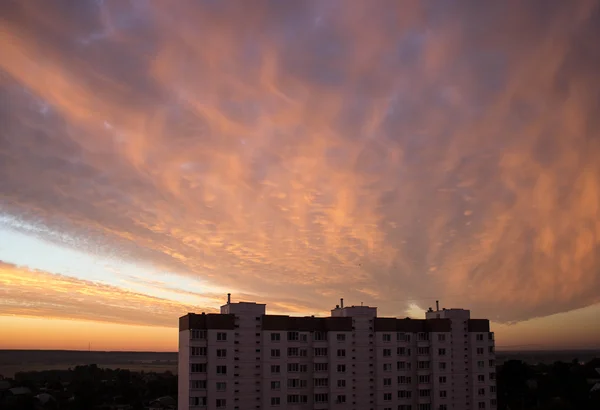 Ljusa morgonhimlen — Stockfoto