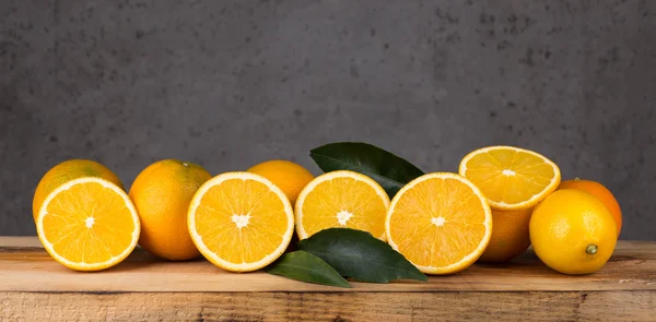 柑橘的组成. — 图库照片