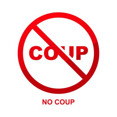 Beyaz arkaplan vektör illüstrasyonunda darbe işareti yok.