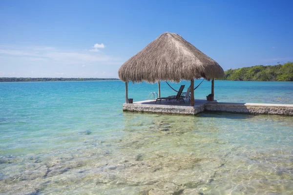 Beautiful ocean dock — Stock Photo, Image