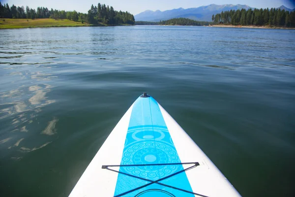 Canoe Kayak Water Beautiful View — Stock Photo, Image