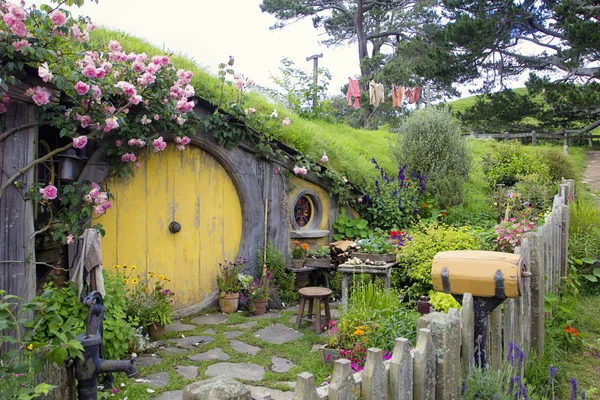 Hobbiton, shire, Νέα Ζηλανδία — Φωτογραφία Αρχείου