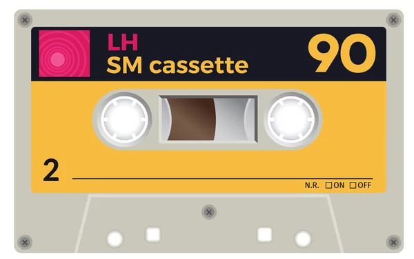 Vintage kassettband — Stock vektor