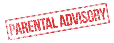 Ebeveyn Danışma kırmızı lastik damgası beyaz