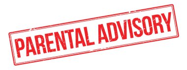 Ebeveyn Danışma kırmızı lastik damgası beyaz