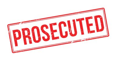 Beyaz kovuşturmaya kırmızı lastik damgası