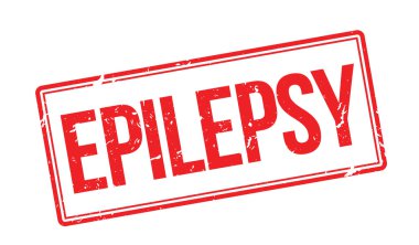 Epilepsi kırmızı lastik damgası beyaz