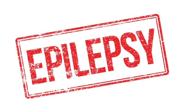 Epilepsi kırmızı lastik damgası beyaz