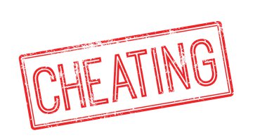 Beyaz üzerine kırmızı lastik damgası hile