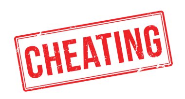 Beyaz üzerine kırmızı lastik damgası hile