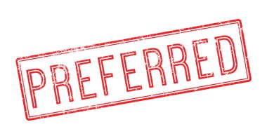 Beyaz üzerine kırmızı lastik damgası tercih