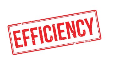 Verimlilik kırmızı lastik damgası beyaz