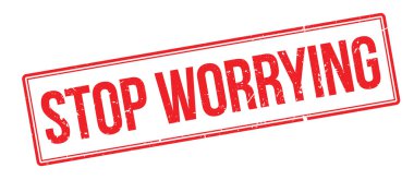 Lastik damgası endişelenmeyi bırak