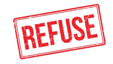 Lastik damgası reddetme