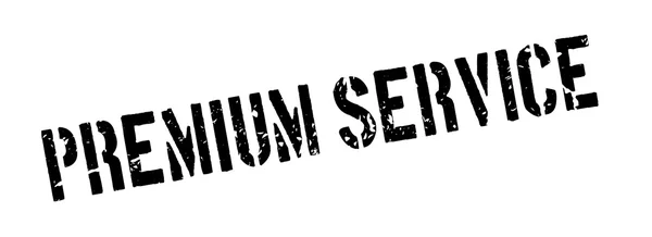 Service Premium Timbre en caoutchouc — Image vectorielle
