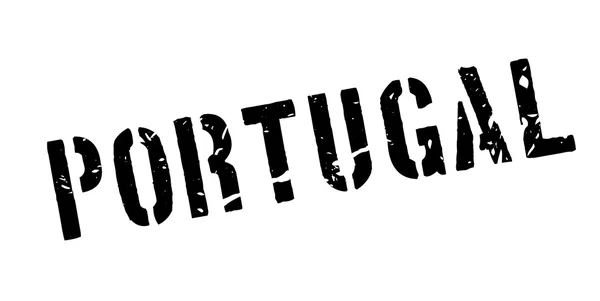 Timbre caoutchouc Portugal — Image vectorielle