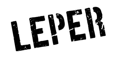 Cüzzamlı kauçuk damga