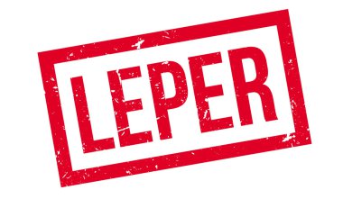 Cüzzamlı kauçuk damga