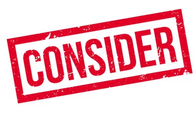 Lastik damgası düşünün