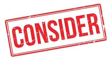 Lastik damgası düşünün