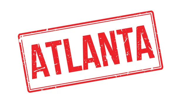 Резиновая марка Атланты — стоковый вектор