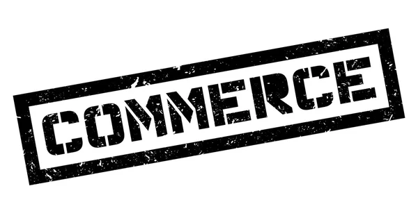 Timbre en caoutchouc Commerce — Image vectorielle