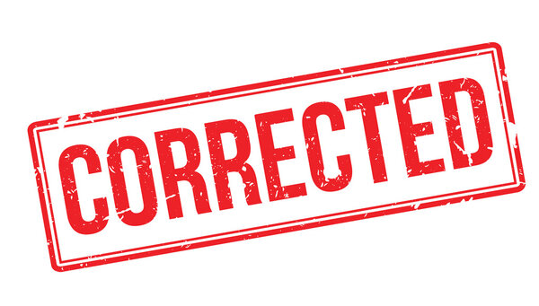 Корректированная резиновая марка
