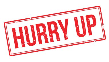 Acele kadar lastik damgası