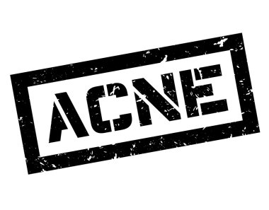 Akne lastik damgası