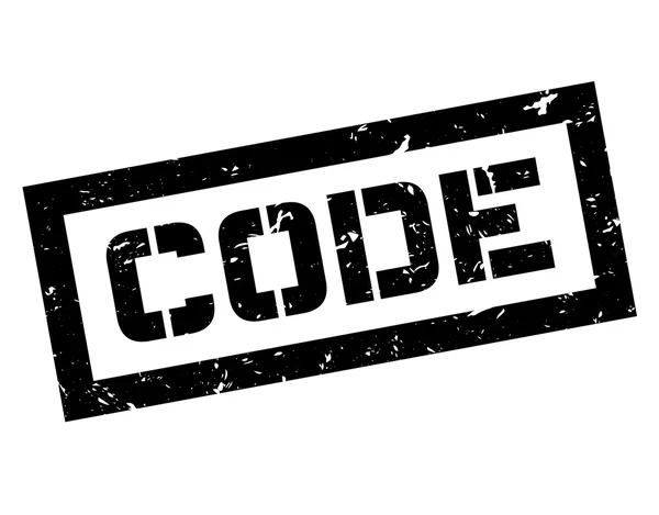 Code-stempel — Stockvector