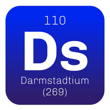 Darmstadtium kimyasal element.