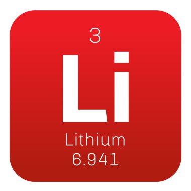 Lityum kimyasal element.