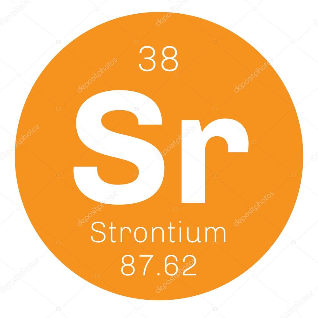 Strontium chemical element.