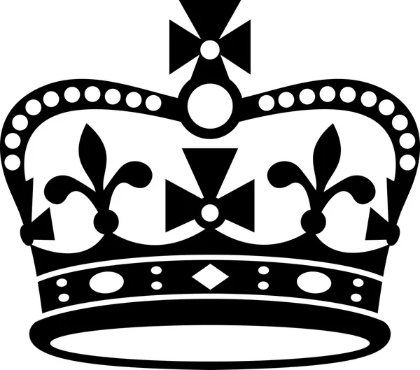 Kroon van Groot-Brittannië icoon — Stockvector