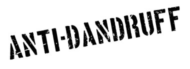 Kepek önleyici lastik damgası